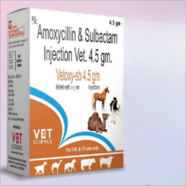 Amoxycillin 3gm+ Sulbactam 1.5gm