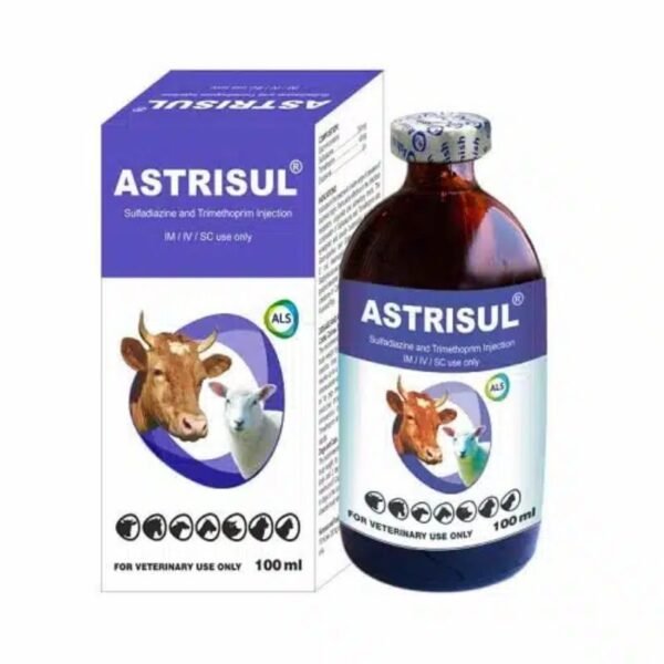 Sulphadiazine 200mg/ml + Trimethoprim 40mg/ml